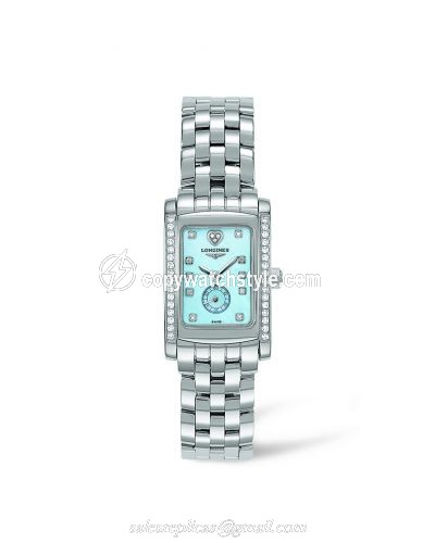 Longines DolceVita 20 Quartz Stainless Steel Diamond Blue L5.155.0.92.6 Longines DolceVita 20 Quartz Stainless Steel Diamond Blue L5.155.0.92.6