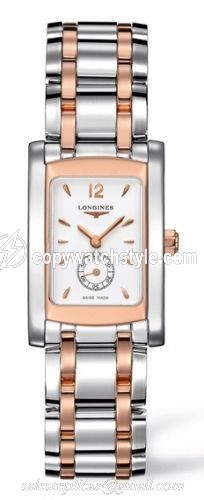 Longines DolceVita 20 Quartz Two Tone Pink L5.155.5.18.7 Longines DolceVita 20 Quartz Two Tone Pink L5.155.5.18.7