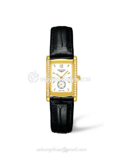 Longines DolceVita 20 Quartz Gold Diamond L5.155.7.16.0