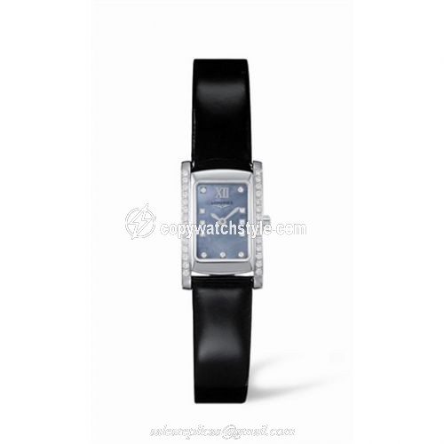Longines DolceVita 16 Quartz Stainless Steel Diamond Blue L5.158.0.83.2 Longines DolceVita 16 Quartz Stainless Steel Diamond Blue L5.158.0.83.2
