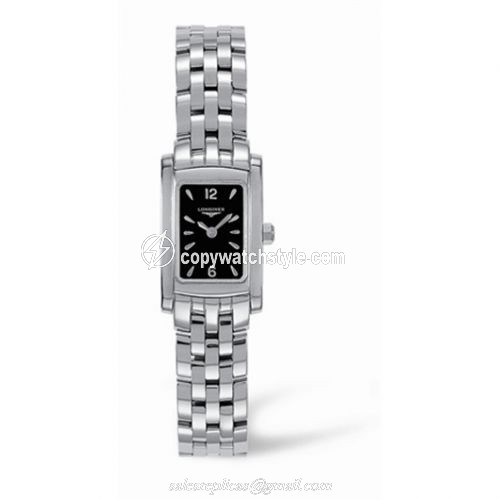Longines DolceVita 16 Quartz Stainless Steel Black L5.158.4.76.6 Longines DolceVita 16 Quartz Stainless Steel Black L5.158.4.76.6