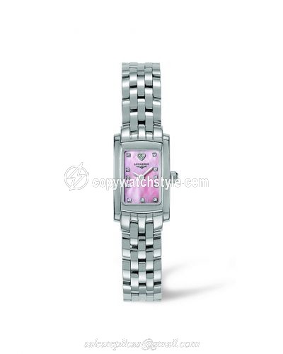 Longines DolceVita 16 Quartz Stainless Steel Pink MOP L5.158.4.93.6 Longines DolceVita 16 Quartz Stainless Steel Pink MOP L5.158.4.93.6