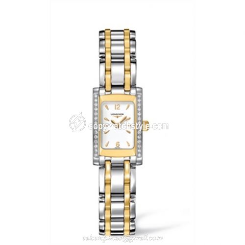 Longines DolceVita 16 Quartz Two Tone Diamond L5.158.5.29.7 Longines DolceVita 16 Quartz Two Tone Diamond L5.158.5.29.7