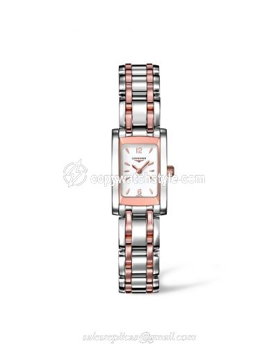 Longines DolceVita 16 Quartz Two Tone Pink L5.158.5.78.7 Longines DolceVita 16 Quartz Two Tone Pink L5.158.5.78.7