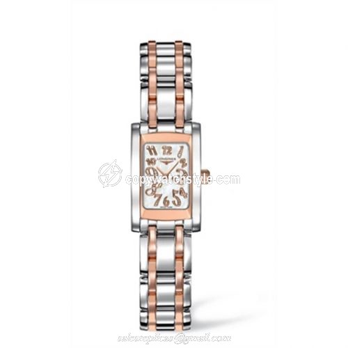 Longines DolceVita 16 Quartz Two Tone Pink L5.158.5.97.7