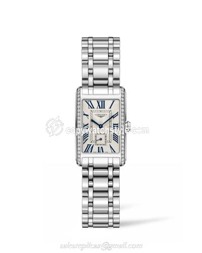 Longines DolceVita 20.5 Quartz Stainless Steel / Diamond / Silver / Bracelet L5.255.0.71.6 Longines DolceVita 20.5 Quartz Stainless Steel / Diamond / Silver / Bracelet L5.255.0.71.6