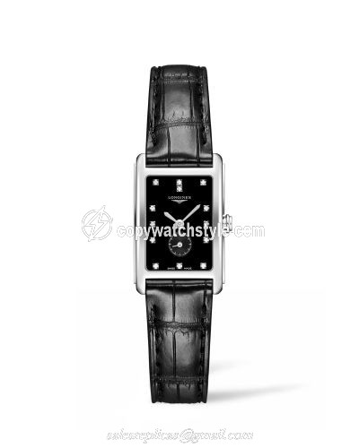 Longines DolceVita 20.5 Quartz Stainless Steel / Black L5.255.4.57.0