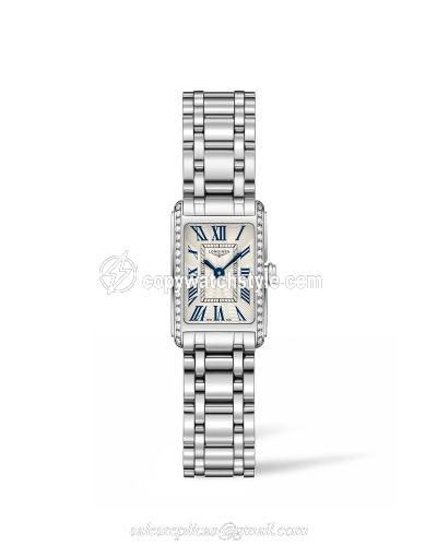 Longines DolceVita 17.4 Quartz Stainless Steel / Diamond / Silver / Bracelet L5.258.0.71.6