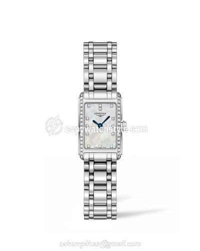 Longines DolceVita 17.4 Quartz Stainless Steel / Diamond / MOP / Bracelet L5.258.0.87.6