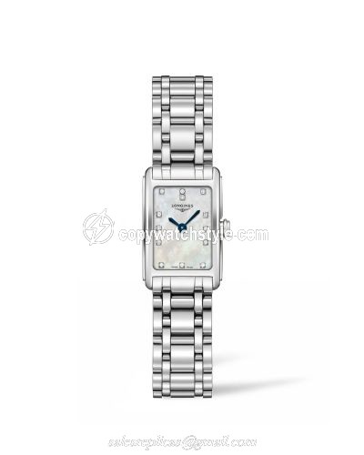 Longines DolceVita 17.4 Quartz Stainless Steel / MOP / Bracelet L5.258.4.87.6