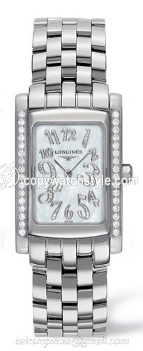 Longines DolceVita 22 Quartz Stainless Steel Diamond MOP L5.502.0.97.6 Longines DolceVita 22 Quartz Stainless Steel Diamond MOP L5.502.0.97.6