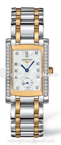 Longines DolceVita 22 Quartz Two Tone Diamond L5.502.5.09.7 Longines DolceVita 22 Quartz Two Tone Diamond L5.502.5.09.7