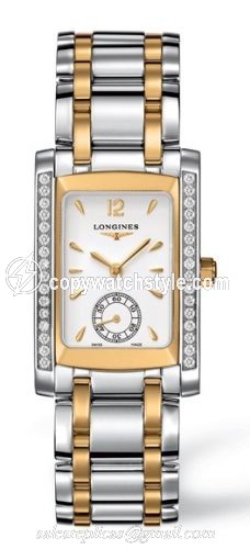 Longines DolceVita 22 Quartz Two Tone Diamond L5.502.5.29.7