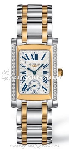 Longines DolceVita 22 Quartz Two Tone Diamond L5.502.5.78.7 Longines DolceVita 22 Quartz Two Tone Diamond L5.502.5.78.7