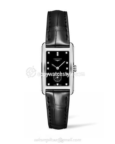 Longines DolceVita 23 Quartz Stainless Steel / Black L5.512.4.57.0 Longines DolceVita 23 Quartz Stainless Steel / Black L5.512.4.57.0