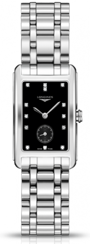 Longines DolceVita 23 Quartz Stainless Steel / Black / Bracelet L5.512.4.57.6