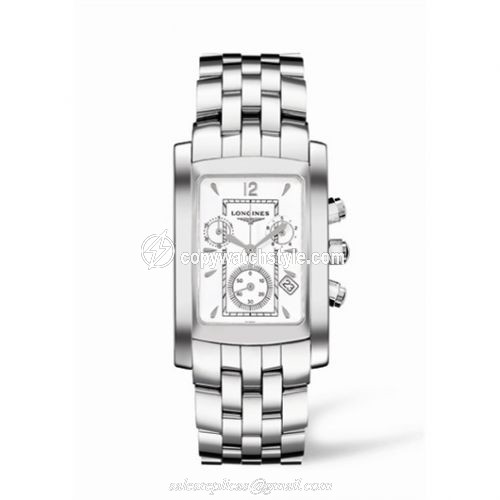 Longines DolceVita 28 Quartz Chronograph Stainless Steel L5.656.4.16.6 Longines DolceVita 28 Quartz Chronograph Stainless Steel L5.656.4.16.6