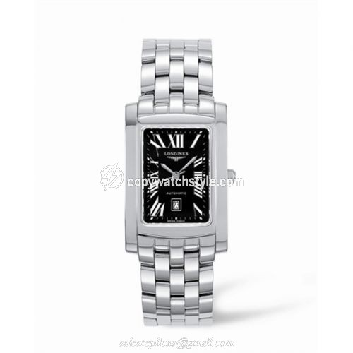 Longines DolceVita 26 Automatic Stainless Steel Black Roman L5.657.4.79.6 Longines DolceVita 26 Automatic Stainless Steel Black Roman L5.657.4.79.6