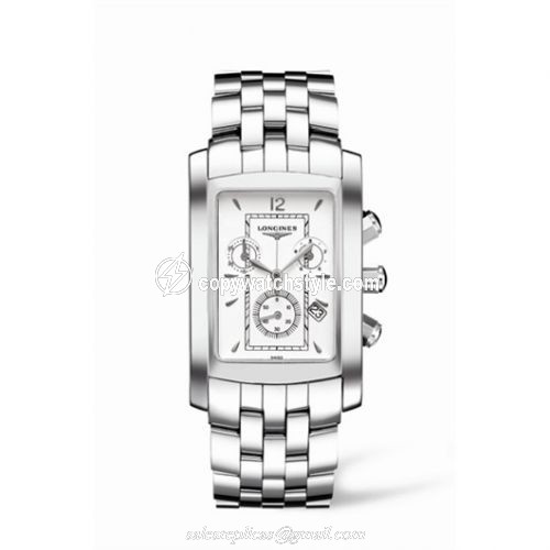 Longines DolceVita 30 Quartz Chronograph Stainless Steel L5.680.4.16.6 Longines DolceVita 30 Quartz Chronograph Stainless Steel L5.680.4.16.6