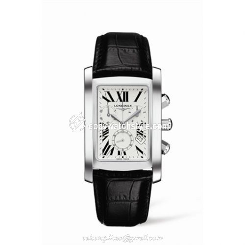 Longines DolceVita 30 Quartz Chronograph Stainless Steel Roman L5.680.4.71.3 Longines DolceVita 30 Quartz Chronograph Stainless Steel Roman L5.680.4.71.3