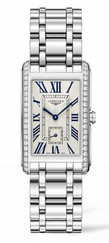 Longines DolceVita 25.8 Quartz Stainless Steel / Diamond / Silver / Bracelet L5.755.0.71.6