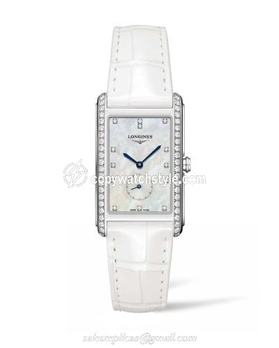 Longines DolceVita 25.8 Quartz Stainless Steel / Diamond / MOP L5.755.0.87.2 Longines DolceVita 25.8 Quartz Stainless Steel / Diamond / MOP L5.755.0.87.2