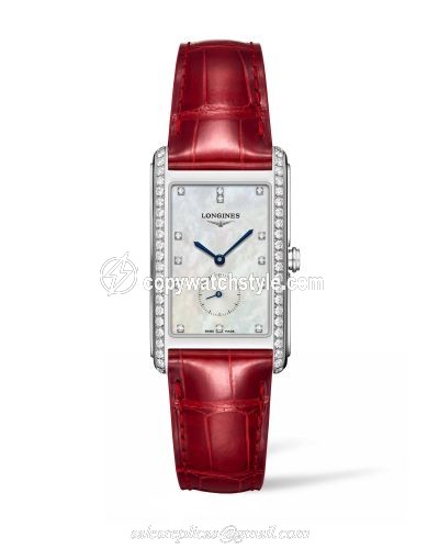Longines DolceVita 25.8 Quartz Stainless Steel / Diamond / MOP L5.755.0.87.5 Longines DolceVita 25.8 Quartz Stainless Steel / Diamond / MOP L5.755.0.87.5