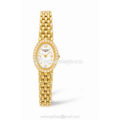 Longines Prestige Gold 15 Oval Diamond L6.110.7.15.6 Longines Prestige Gold 15 Oval Diamond L6.110.7.15.6