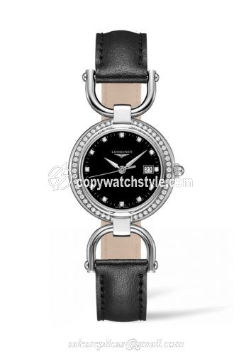 Longines Equestrian 30 Diamond / Black L6.131.0.57.0 Longines Equestrian 30 Diamond / Black L6.131.0.57.0