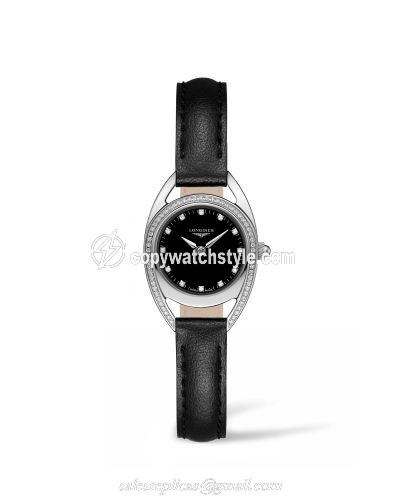 Longines Equestrian Horseshoe 23 Diamond / Black L6.135.0.57.0 Longines Equestrian Horseshoe 23 Diamond / Black L6.135.0.57.0