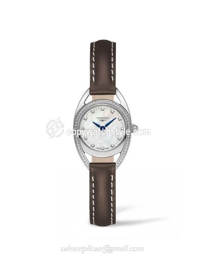 Longines Equestrian Horseshoe 23 Diamond / MOP L6.135.0.87.2