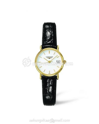 Longines Presence 23.5 Quartz Gold Stick L7.490.6.12.0 Longines Presence 23.5 Quartz Gold Stick L7.490.6.12.0