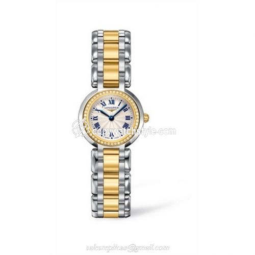 Longines PrimaLuna Quartz 23 Two Tone Diamond L8.109.5.95.6 Longines PrimaLuna Quartz 23 Two Tone Diamond L8.109.5.95.6