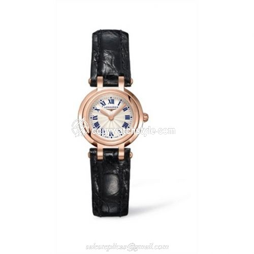 Longines PrimaLuna Quartz 23 Pink Gold Leather L8.109.8.78.2 Longines PrimaLuna Quartz 23 Pink Gold Leather L8.109.8.78.2