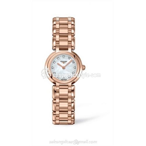 Longines PrimaLuna Quartz 23 Pink Gold MOP L8.109.8.87.6 Longines PrimaLuna Quartz 23 Pink Gold MOP L8.109.8.87.6