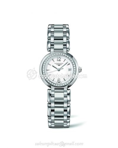 Longines PrimaLuna Quartz 26.5 Diamond Arabic L8.110.0.16.6 Longines PrimaLuna Quartz 26.5 Diamond Arabic L8.110.0.16.6