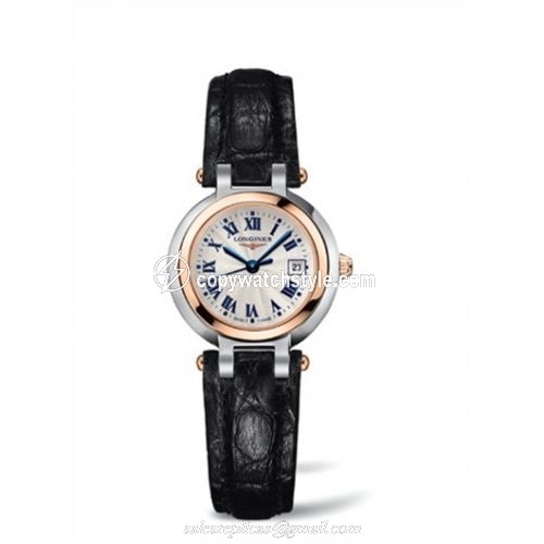 Longines PrimaLuna Quartz 26.5 Two Tone Pink Leather L8.110.5.78.2 Longines PrimaLuna Quartz 26.5 Two Tone Pink Leather L8.110.5.78.2