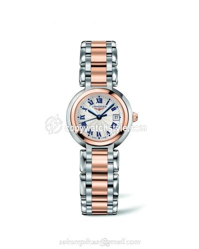 Longines PrimaLuna Quartz 26.5 Two Tone Pink L8.110.5.78.6 Longines PrimaLuna Quartz 26.5 Two Tone Pink L8.110.5.78.6