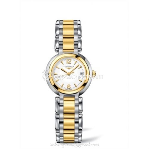 Longines PrimaLuna Quartz 26.5 Two Tone L8.110.5.90.6 Longines PrimaLuna Quartz 26.5 Two Tone L8.110.5.90.6