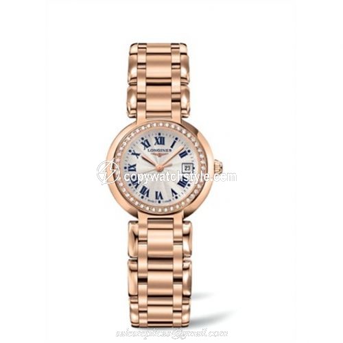 Longines PrimaLuna Quartz 26.5 Pink Gold Diamond L8.110.9.78.6 Longines PrimaLuna Quartz 26.5 Pink Gold Diamond L8.110.9.78.6