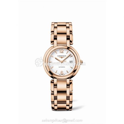 Longines PrimaLuna Automatic 30 Pink Gold Arabic L8.113.8.16.6 Longines PrimaLuna Automatic 30 Pink Gold Arabic L8.113.8.16.6