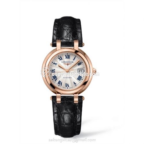 Longines PrimaLuna Automatic 30 Pink Gold Leather L8.113.8.78.2 Longines PrimaLuna Automatic 30 Pink Gold Leather L8.113.8.78.2