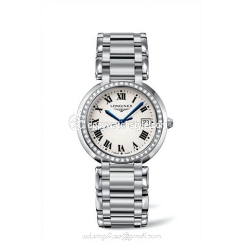 Longines PrimaLuna Quartz 34 Diamond L8.114.0.71.6 Longines PrimaLuna Quartz 34 Diamond L8.114.0.71.6