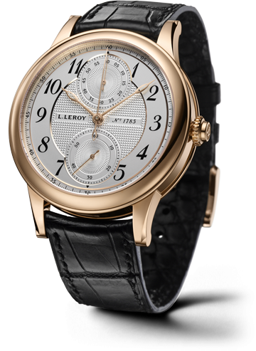 Leroy Osmior Automatic Single Push-Piece Chronograph Pink Gold LL101/1 Leroy Osmior Automatic Single Push-Piece Chronograph Pink Gold LL101/1