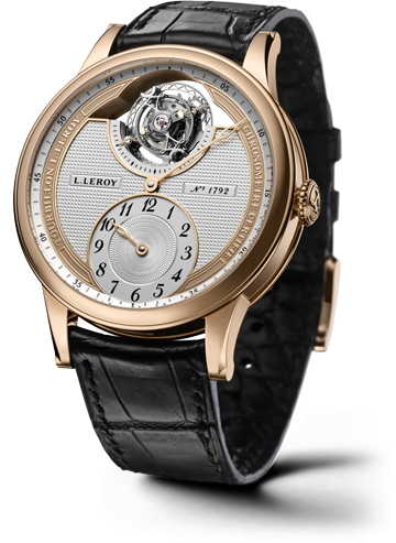 Leroy Osmior Tourbillon Automatic Regulator Pink LL106/1