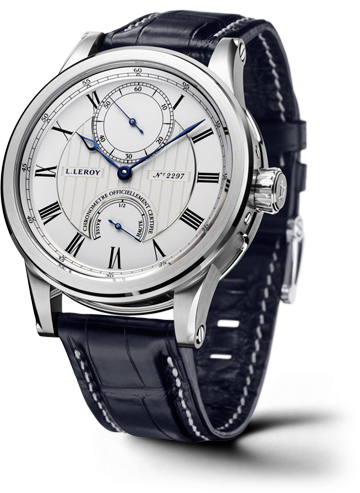 Leroy Automatic Deck Chronometer White Gold Silver LL200/1