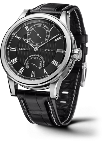 Leroy Automatic Deck Chronometer White Gold Black LL200/2 Leroy Automatic Deck Chronometer White Gold Black LL200/2