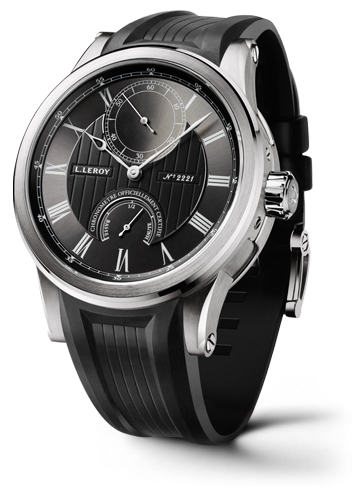 Leroy Automatic Deck Chronometer White Gold Anthracite LL200/6 Leroy Automatic Deck Chronometer White Gold Anthracite LL200/6
