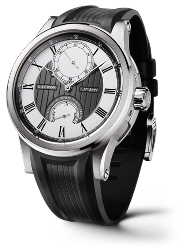 Leroy Automatic Deck Chronometer White Gold Grey / Silver LL200/7 Leroy Automatic Deck Chronometer White Gold Grey / Silver LL200/7