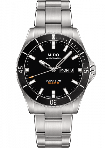 Mido Ocean Star Stainless Steel / Black / Bracelet M026.430.11.051.00
